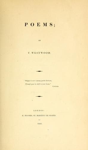 Tapa de Poems