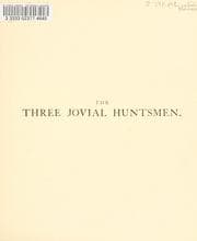 Tapa de The three jovial huntsmen