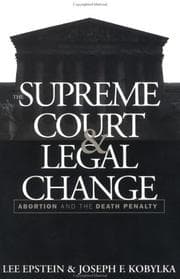 Tapa de The Supreme Court and legal change