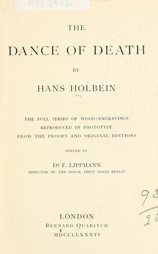 Tapa de The dance of death