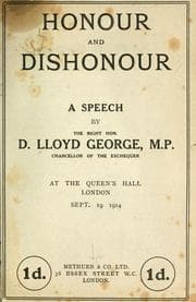 Tapa de Honour and dishonour