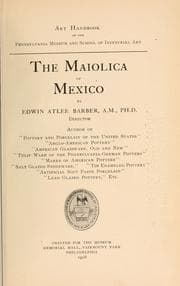 Tapa de The maiolica of Mexico