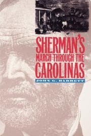 Tapa de Sherman's March Through the Carolinas