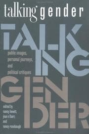Tapa de Talking gender