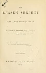 Tapa de The brazen serpent