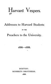 Tapa de Harvard vespers