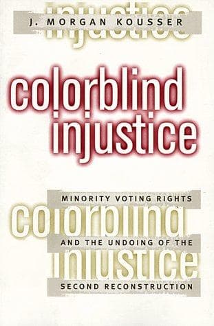 Tapa de Colorblind injustice