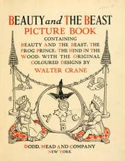 Tapa de Beauty and the beast picture book