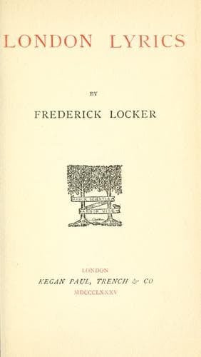 Tapa de London lyrics