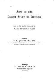 Tapa de Aids to the devout study of criticism