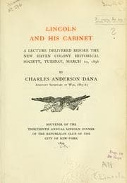 Tapa de Lincoln and his Cabinet