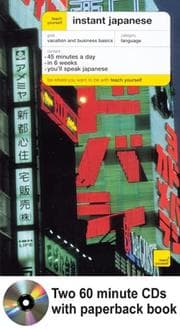 Tapa de Teach Yourself Instant Japanese