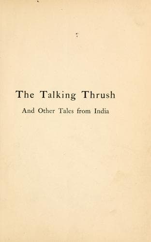 Tapa de The talking thrush