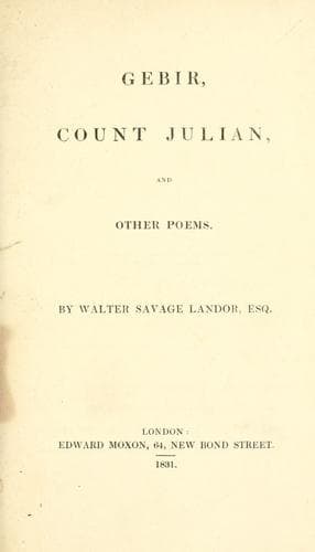 Tapa de Gebir, Count Julian