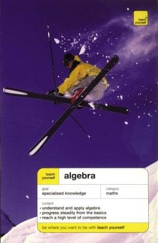 Tapa de Teach yourself algebra
