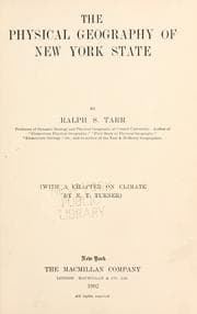 Tapa de The physical geography of New York state