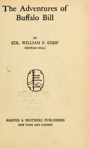 Tapa de The adventures of Buffalo Bill