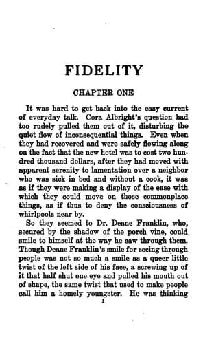 Tapa de Fidelity