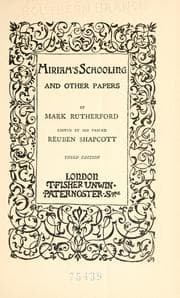 Tapa de Miriam's schooling
