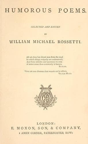 Tapa de Humorous poems