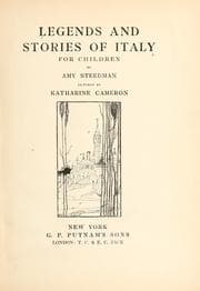 Tapa de Legends and stories of Italy for children