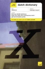 Tapa de Teach Yourself Dutch Dictionary
