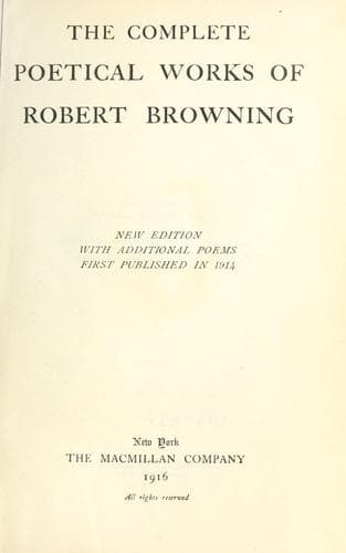 Tapa de The complete poetical works