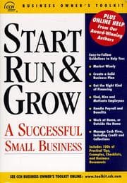 Tapa de Start, run & grow a successful small business