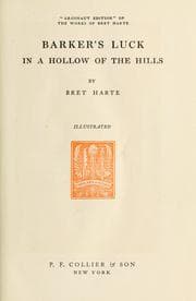 Tapa de Barker's luck, In a hollow of the hills [and other stories]