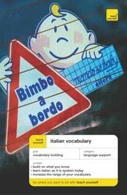 Tapa de Teach Yourself Italian Vocabulary