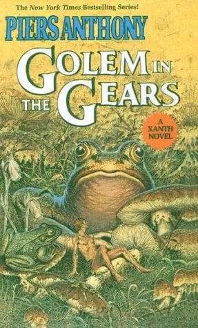 Tapa de Golem in the Gears (Xanth Novels)