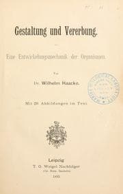 Tapa de Gestaltung und Verebung