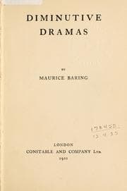 Tapa de Diminutive dramas