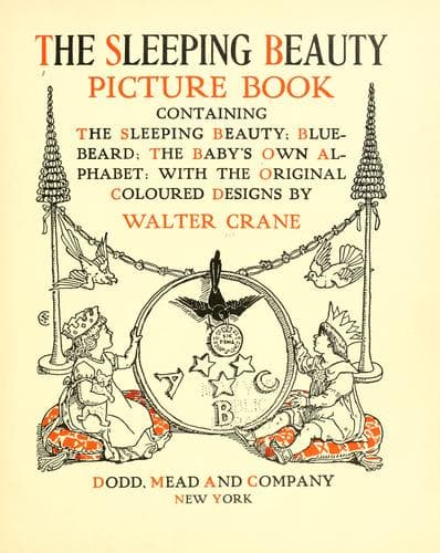 Tapa de The sleeping beauty picture book