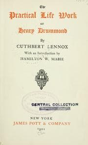 Tapa de The Practical Life Work Of Henry Drummond