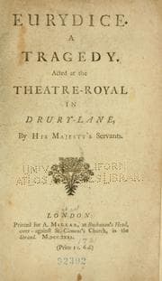 Tapa de Eurydice