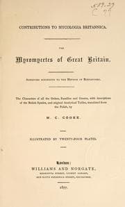 Tapa de The Myxomycetes of Great Britain arranged according to the method of Rostafinski ..