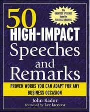 Tapa de 50 high-impact speeches and remarks