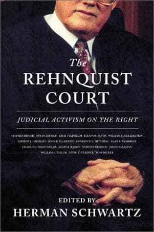 Tapa de The Rehnquist court