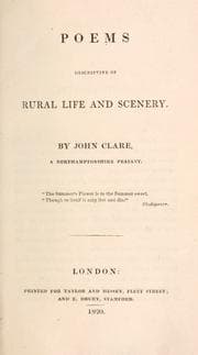 Tapa de Poems descriptive of rural life and scenery