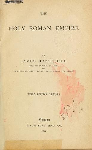 Tapa de The Holy Roman Empire
