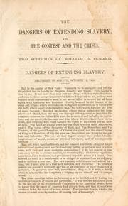 Tapa de The dangers of extending slavery