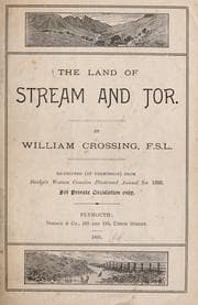 Tapa de The land of stream and tor