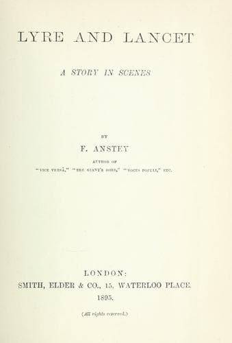Tapa de Lyre and lancet