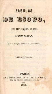 Tapa de Fabulas de Esopo