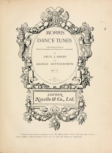 Tapa de Morris dance tunes