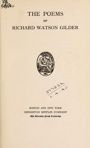 Tapa de Poems.