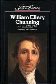 Tapa de William Ellery Channing