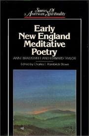 Tapa de Early New England meditative poetry
