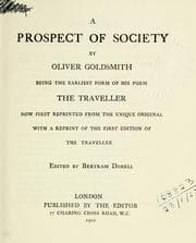 Tapa de A prospect of society